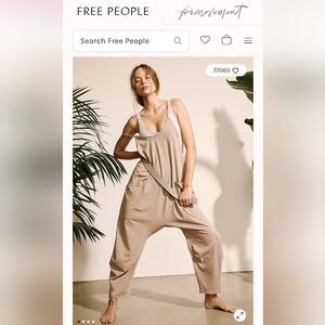 Free People Hot Shot Onesie